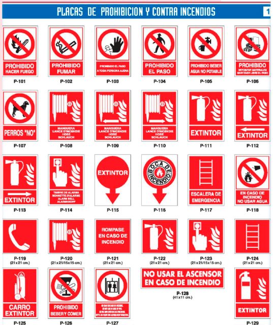 Safety signs